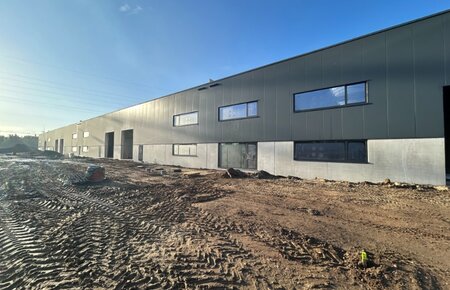 10 grote nieuwbouw KMO-UNITS - oppervlaktes 508m² tot 717m²